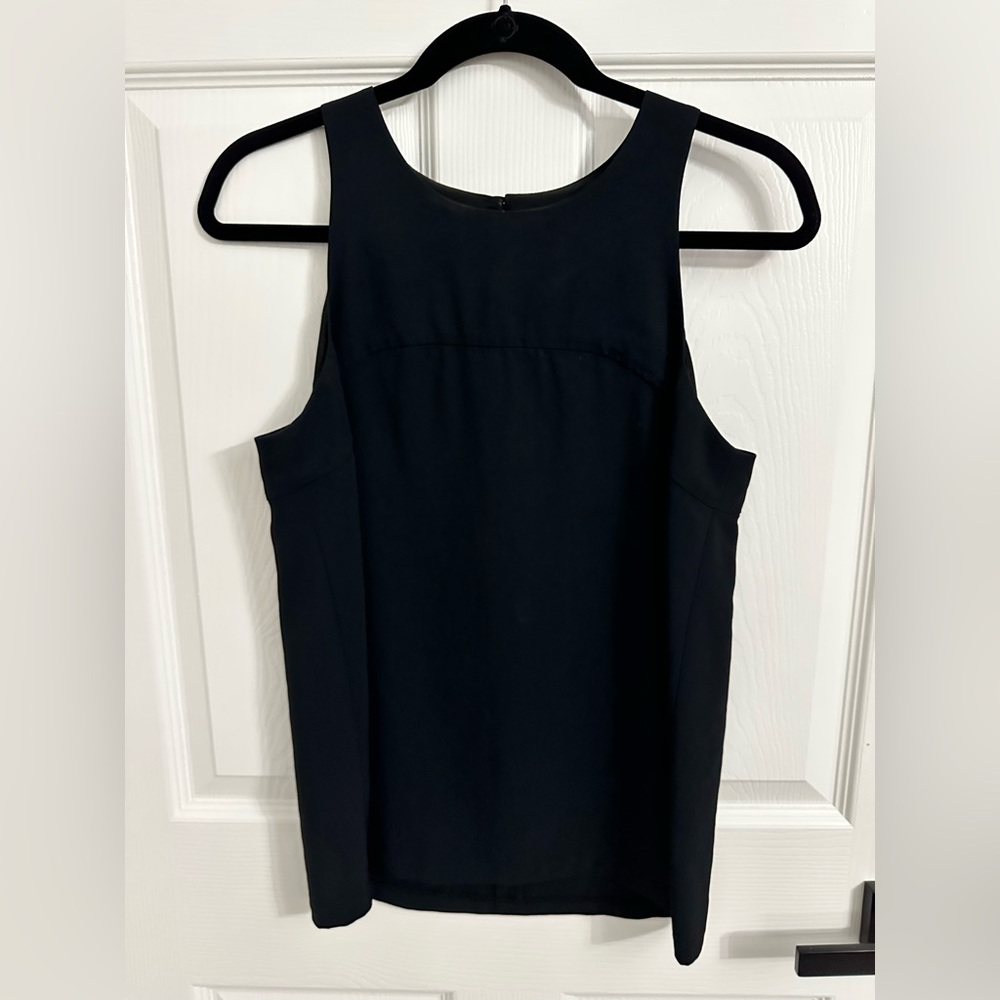 Banana Republic Black Sleeveless Blouse